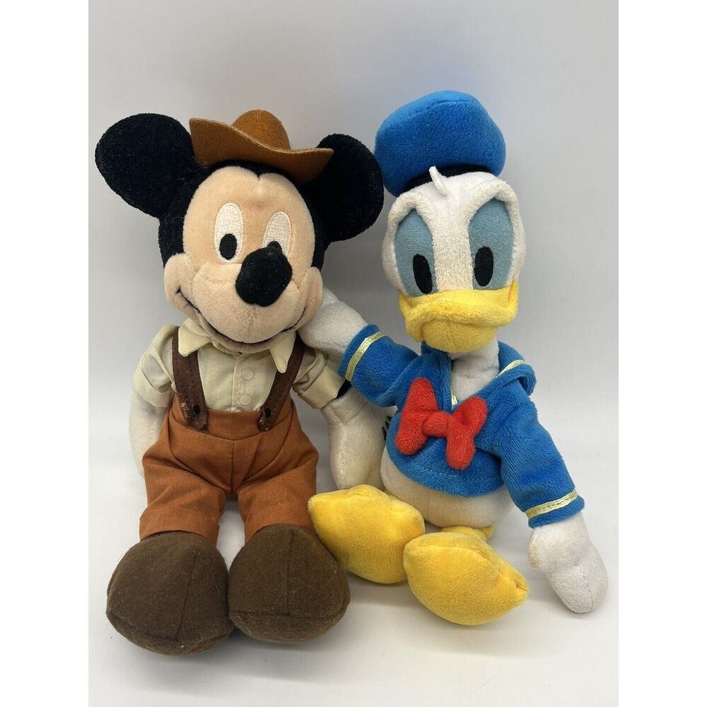 Disney Mickey Mouse & Donald Duck 10" Plush Toy